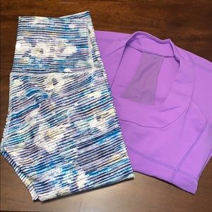 Lululemon Wunder Under High Rise Crop